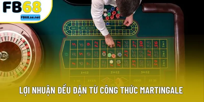 Lợi nhuận đều đặn từ công thức Roulette Martingale 